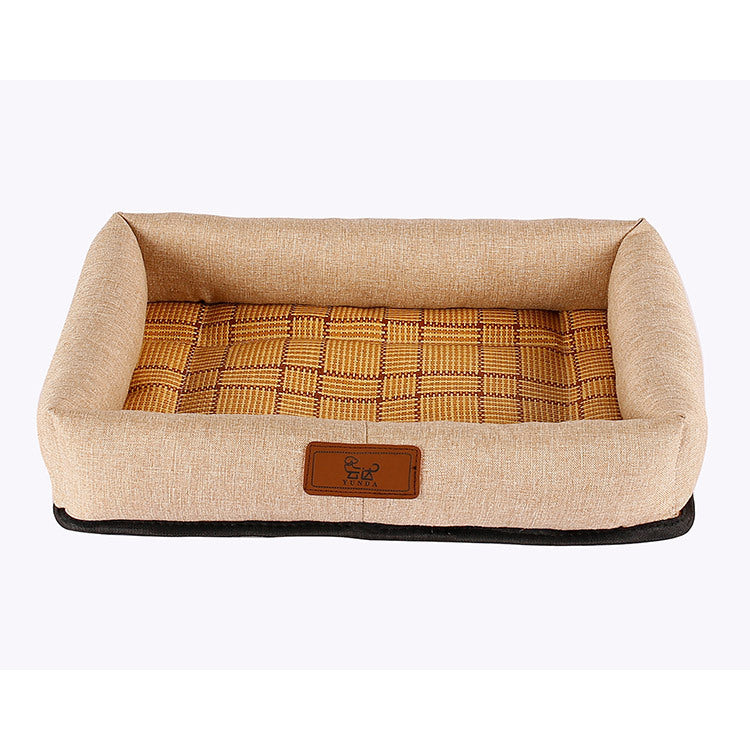 Dog's nest and cat's nest in summer