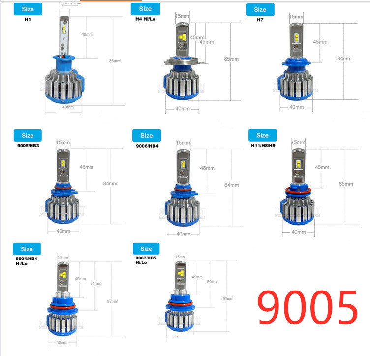Car LED Bulb H4 Car Light