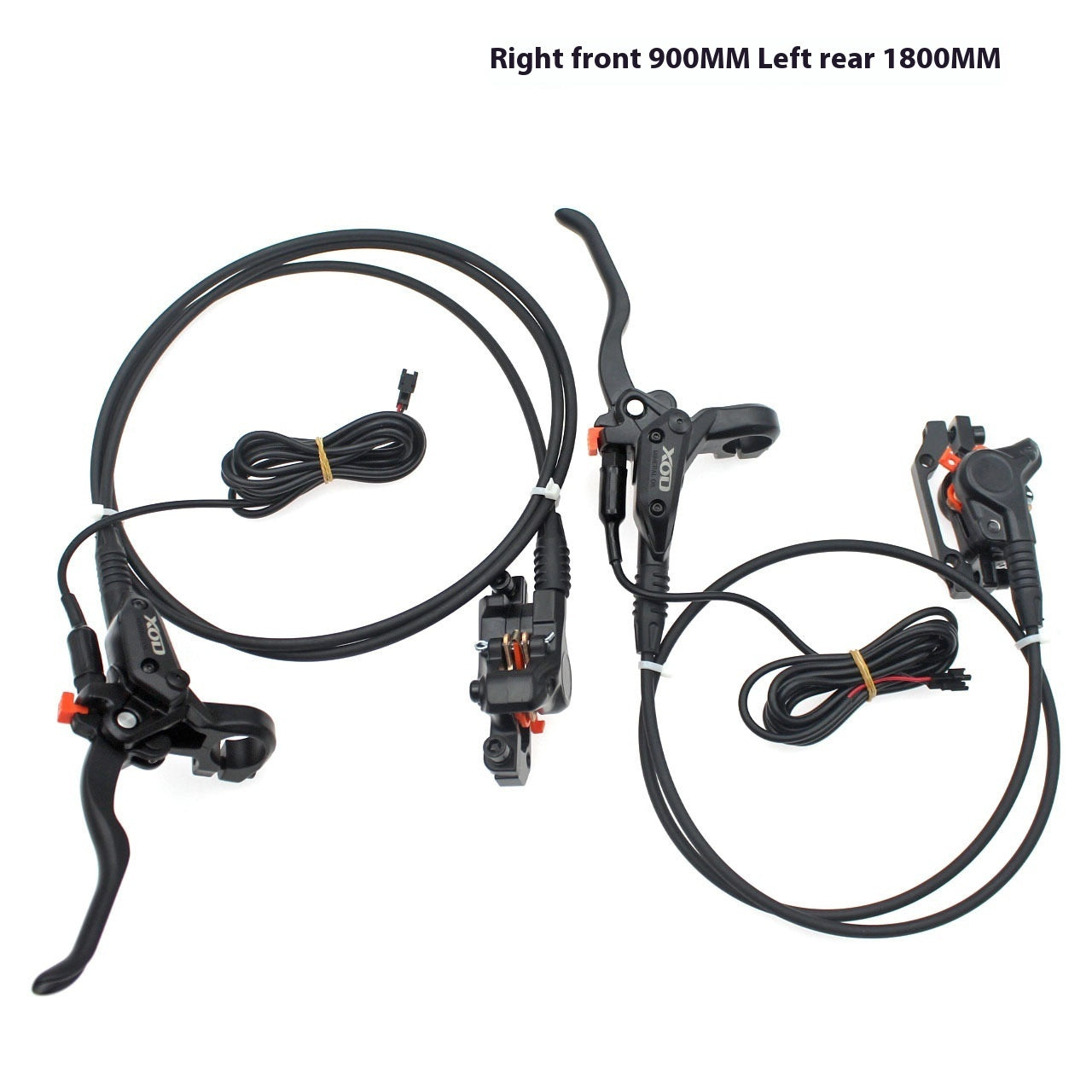 Electric Power Car Scooter Hydraulic Disc Brakes Folding Lithium Bicycle Double Piston Brake