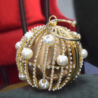New Pearl Metal Ball Cage Bag