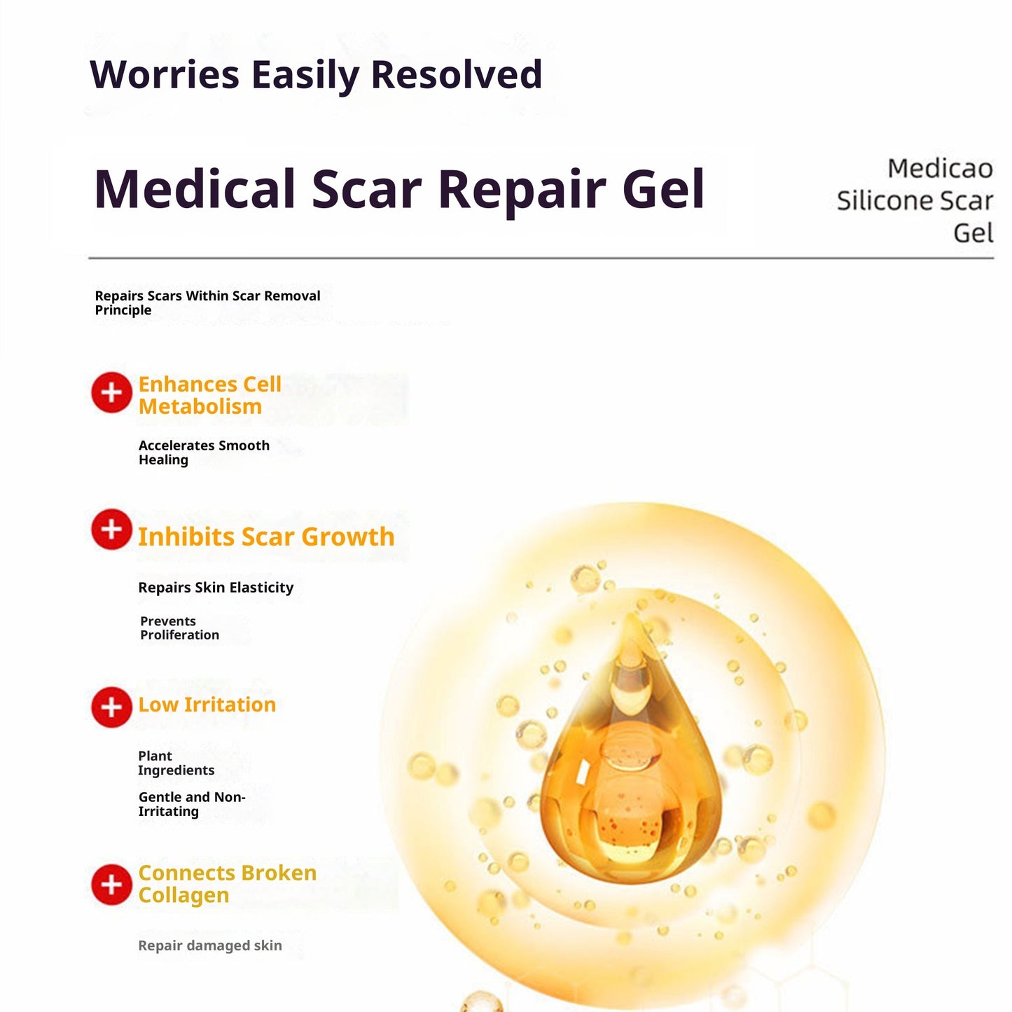 Medical Scar Repair Gel