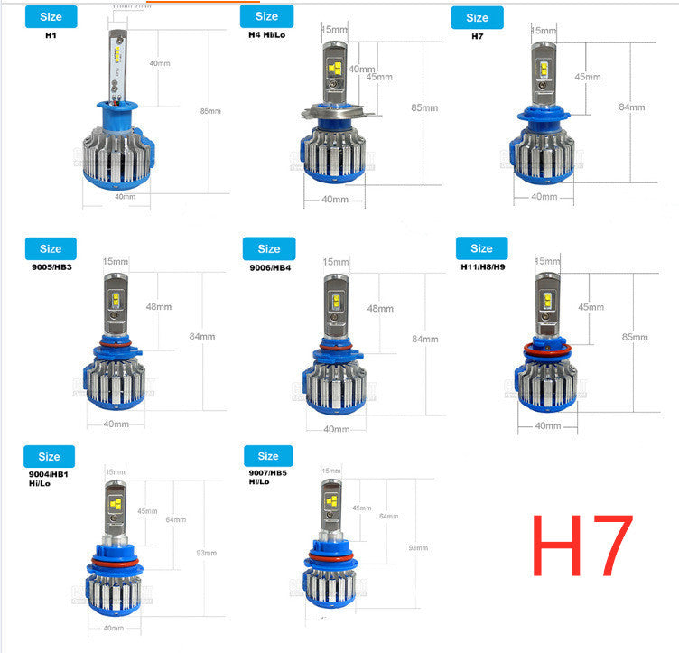Car LED Bulb H4 Car Light