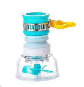 Faucet rotating drainer medical stone filter shower