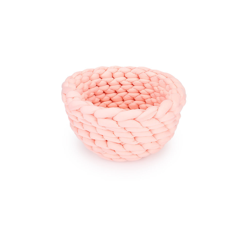 Pet  Nest Hand Woven Filling Cotton Machine Washable Personality Cat's Nest Dog's Nest