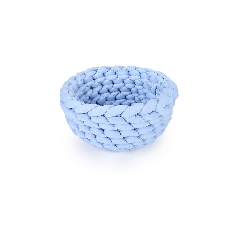 Pet  Nest Hand Woven Filling Cotton Machine Washable Personality Cat's Nest Dog's Nest