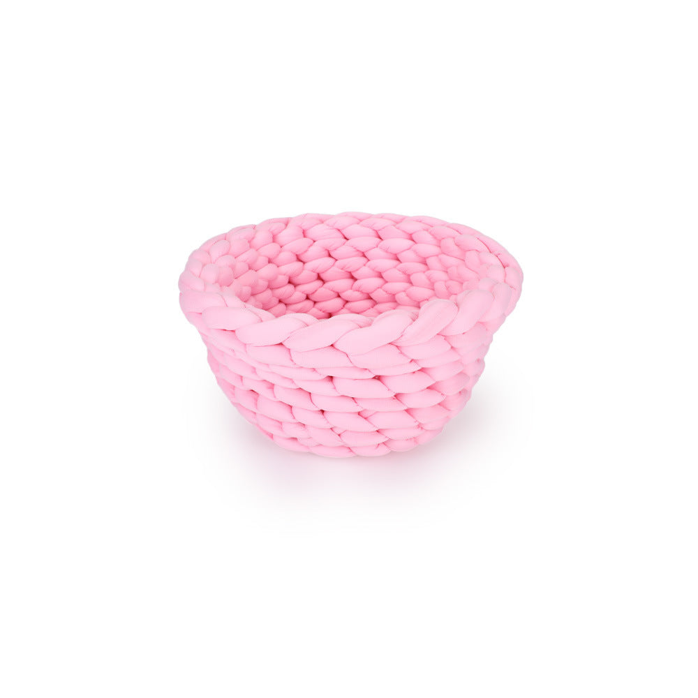 Pet  Nest Hand Woven Filling Cotton Machine Washable Personality Cat's Nest Dog's Nest