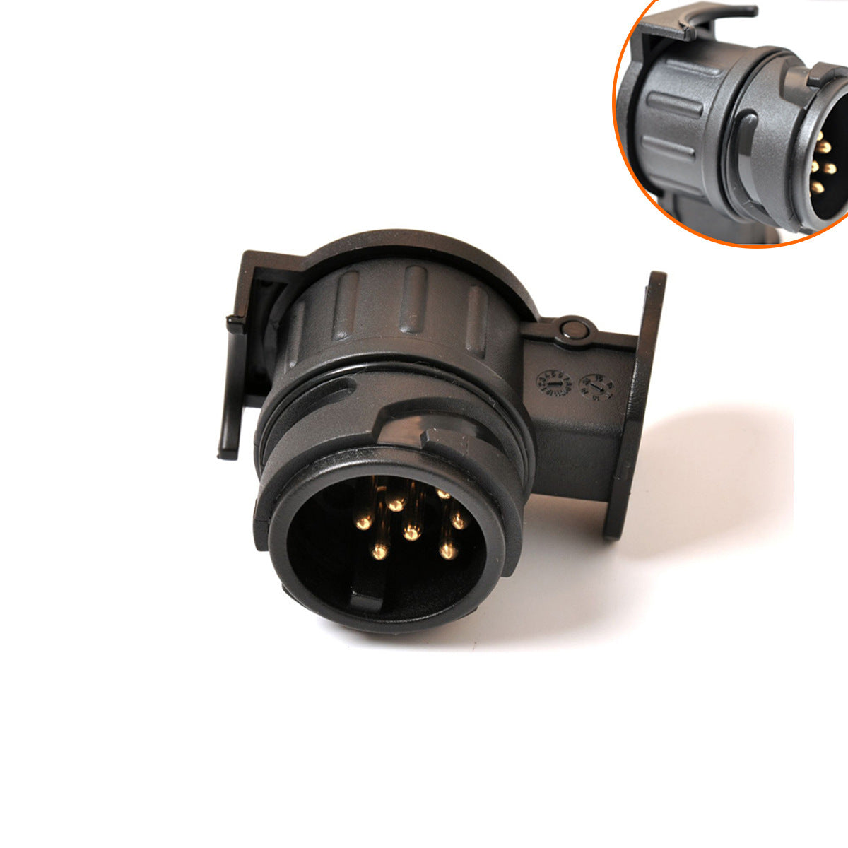 Truck Parts Trailer Connector 12V Waterproof Trailer Connector