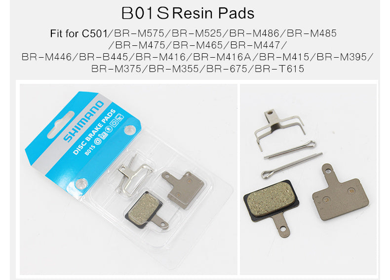 Oil Disc Brake Pads F04C J02A B01S Resin Metal Cooling Pad