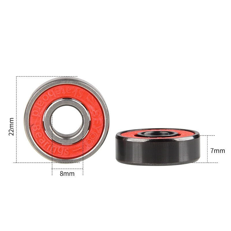 Non-Slip Integrated Roller Skating Ceramic Bearing