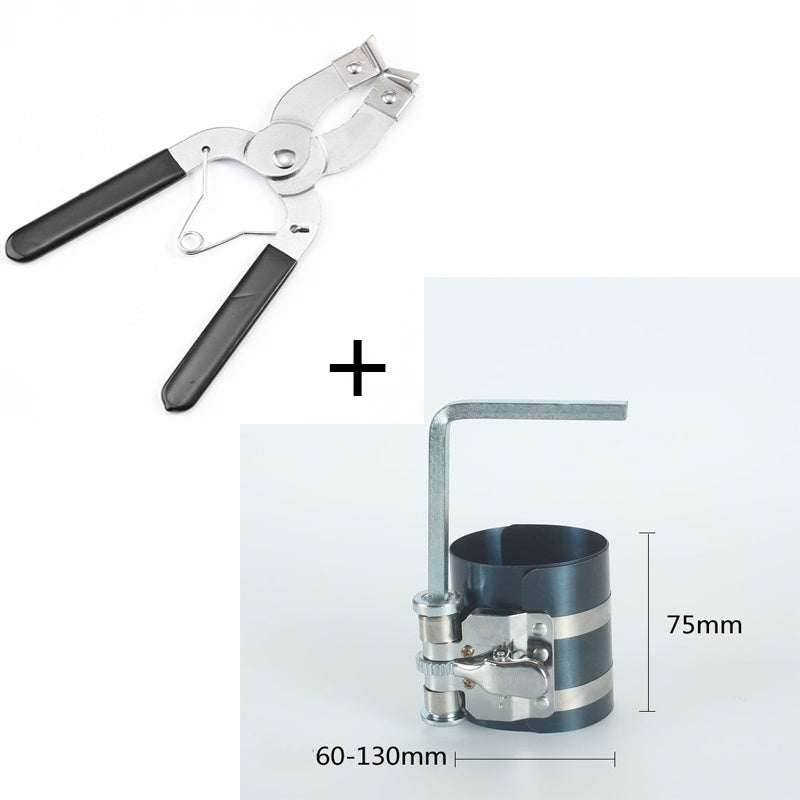 Piston Ring Compressor Engine Piston Clamp Wrench