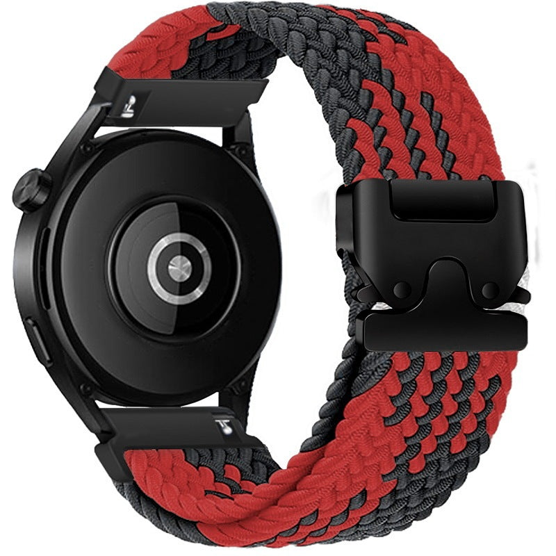 Watch Strap Woven Nylon Loopback Strap