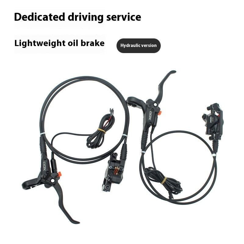 Electric Power Car Scooter Hydraulic Disc Brakes Folding Lithium Bicycle Double Piston Brake