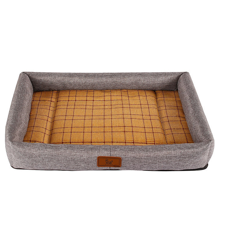 Dog's nest and cat's nest in summer