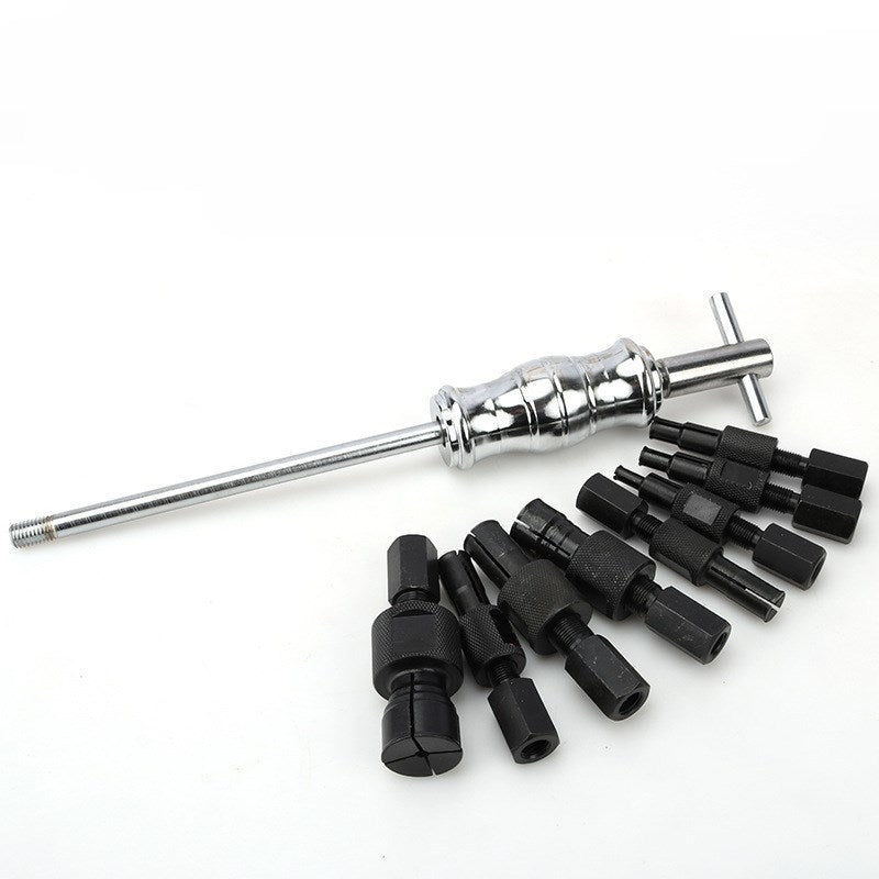 Remove the inner bearing pull extractor