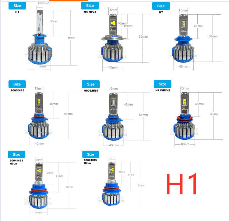 Car LED Bulb H4 Car Light