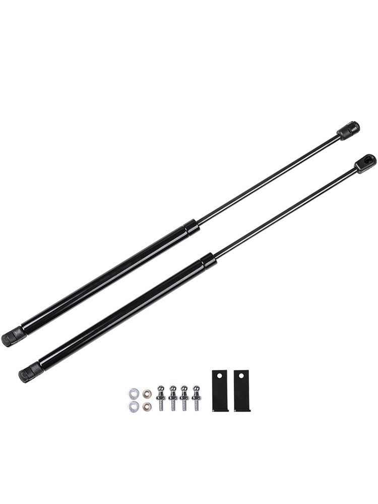 Cover hydraulic rod engine cover support rod modification