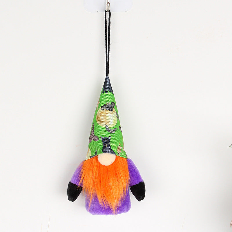 Faceless Elderly Holiday Decoration Pendant