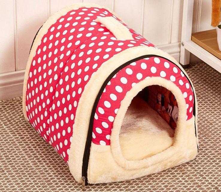 Dual-purpose Nest Removable And Washable Portable Pet Nest