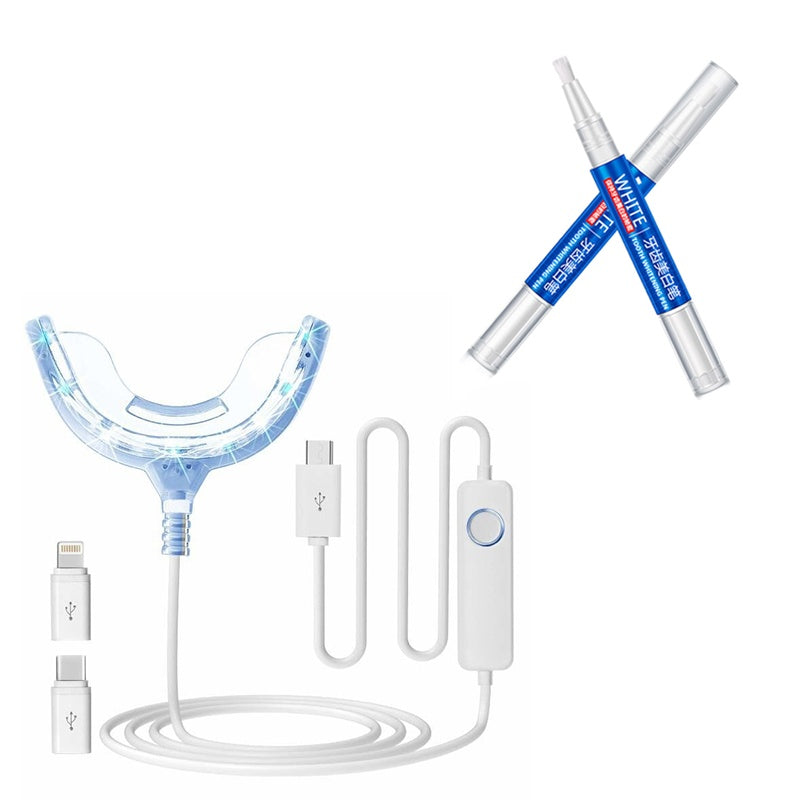 Wire controlled dental tray light
