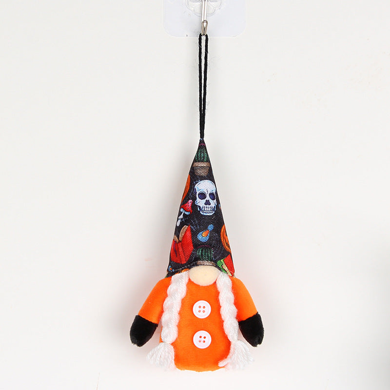 Faceless Elderly Holiday Decoration Pendant