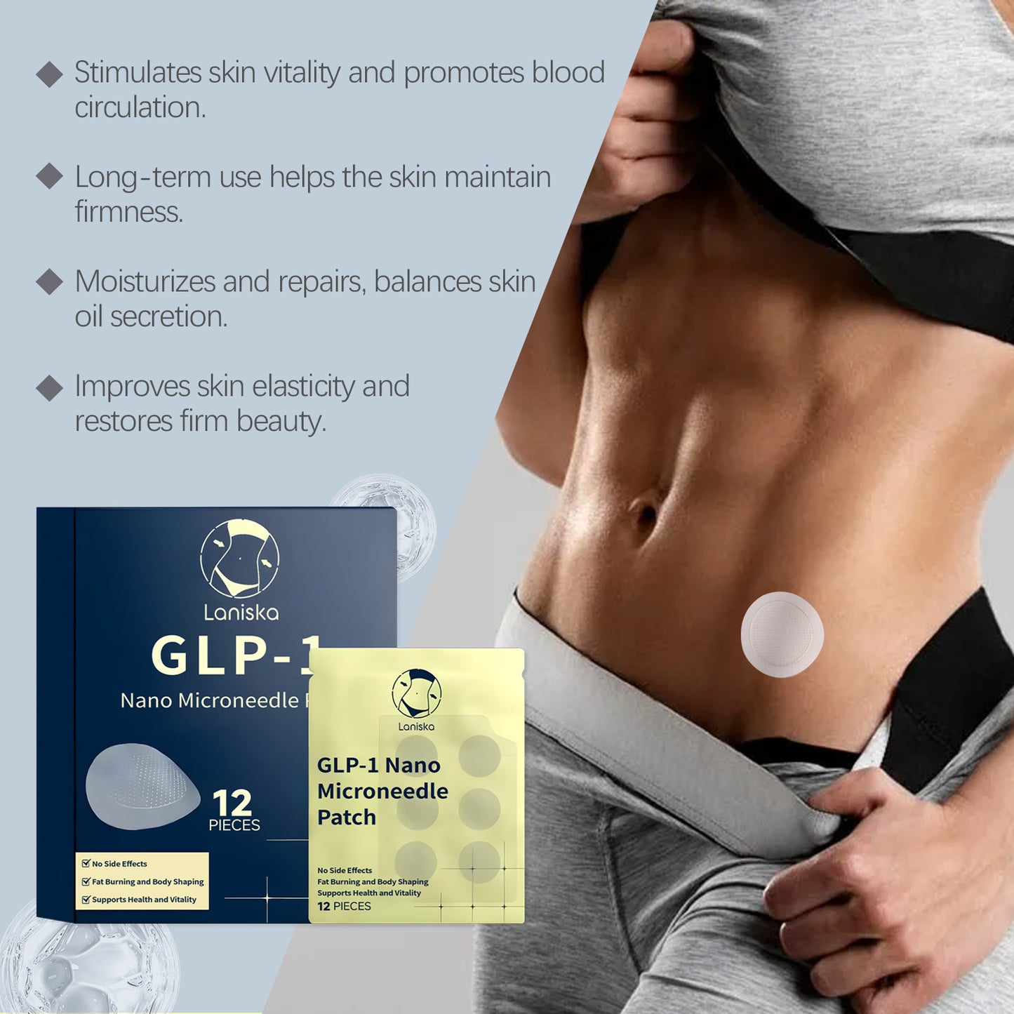 Holding Effect Control Sugar Micro Needle Patch