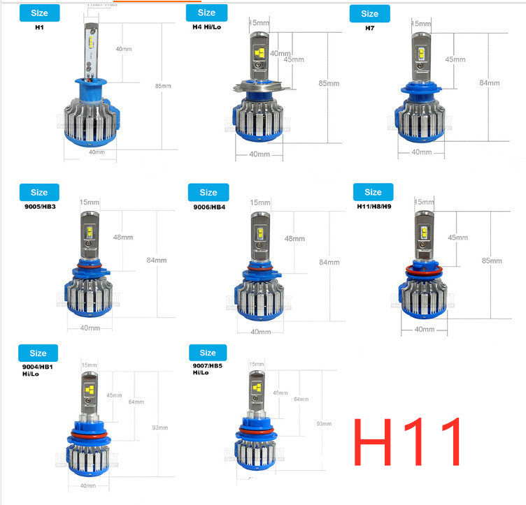 Car LED Bulb H4 Car Light