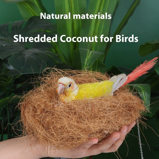 Bird Nest Coconut Shred Grass Yam Parrot Nest Rat Pigeon Bird Nest Sawdust Padding