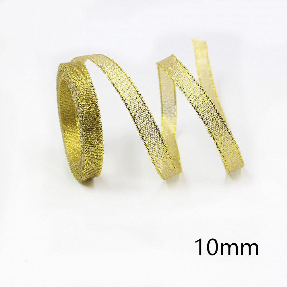 Christmas Ribbon With Holiday Party Decoration