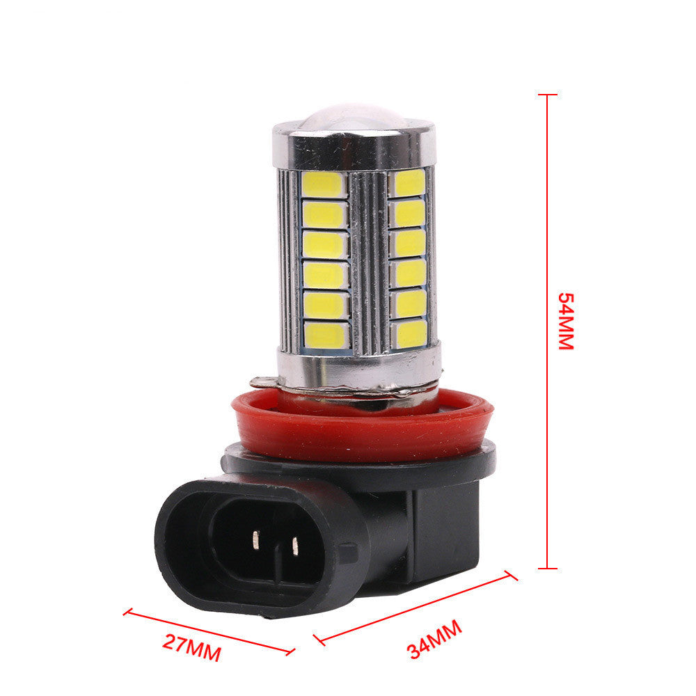 Car LED H11 Front Fog Light 5630 33SMD Lamp White Light