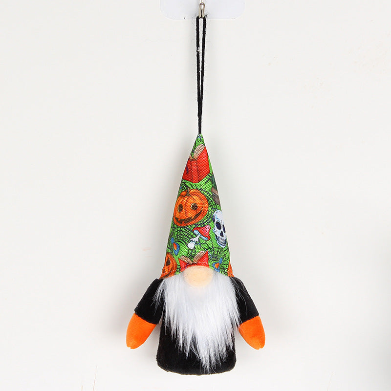 Faceless Elderly Holiday Decoration Pendant