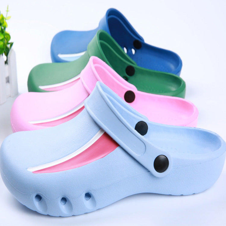 Baotou new operating shoes surgical protective shoes doctors' protective shoes EVA antiskid protective shoes ICU experimental shoes slippers