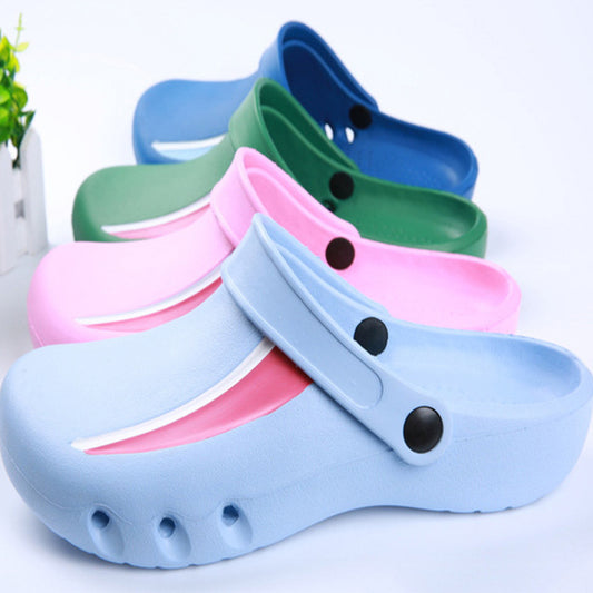 Baotou new operating shoes surgical protective shoes doctors' protective shoes EVA antiskid protective shoes ICU experimental shoes slippers