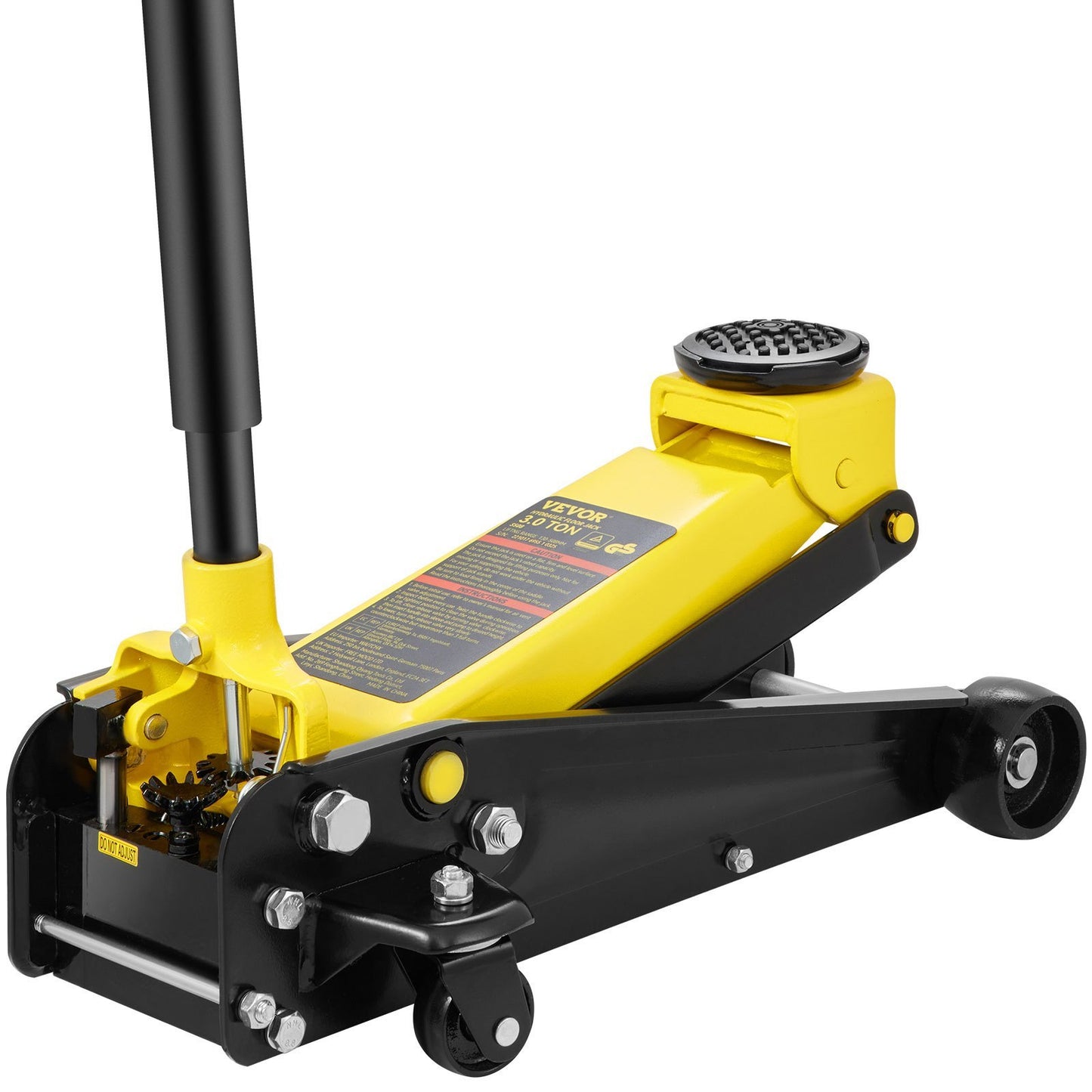 Low Profile Floor Jack 3 Ton Heavy Steel Single Piston Hydraulic