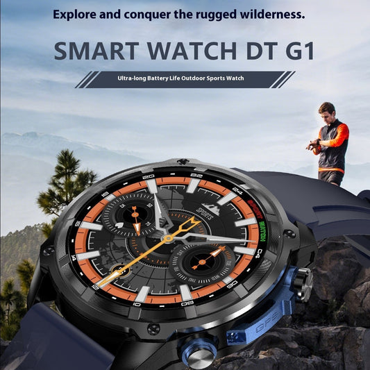 Navigation Positioning Flashlight Ultra-long Life Battery Waterproof Smart Watch
