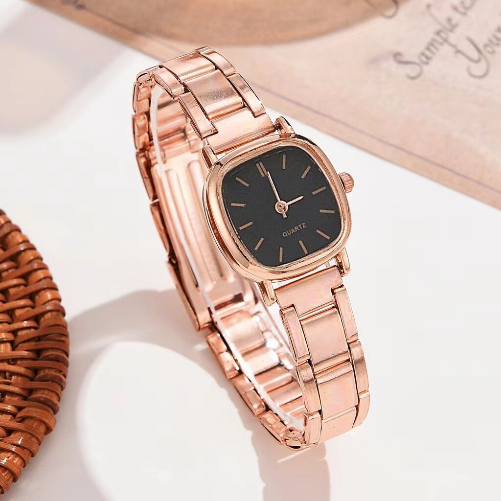 Women's Alloy Square Roman Quartz Watch