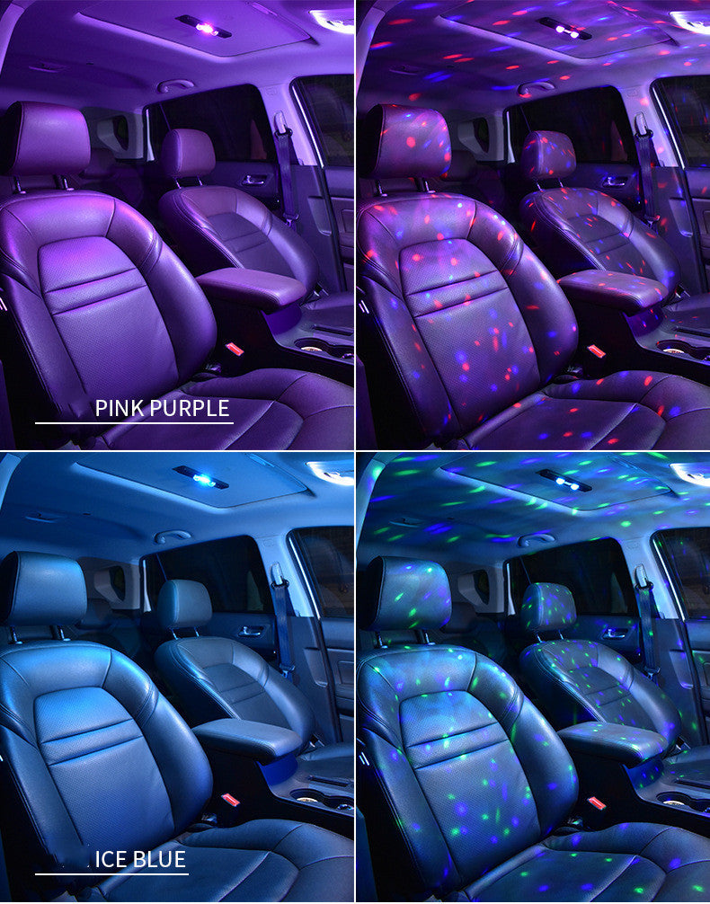 Atmosphere Light Car USB Charging Colorful Led Decorative