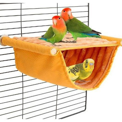 Parrot Pet Hamster Nest Warm Hammock Removable And Washable Hammock Window Sill Multi-color Hanging Cat Cradle