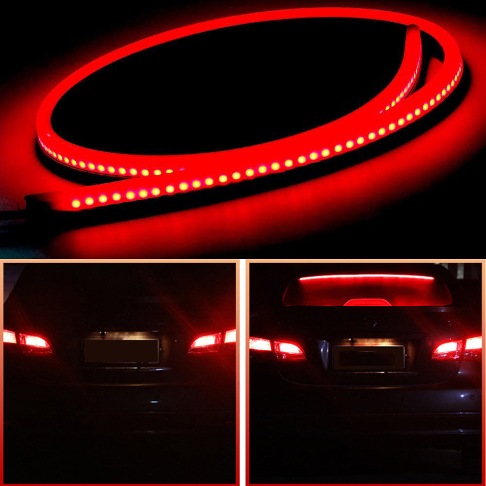 Car High-position Brake Light Rear Glass LED Decoration