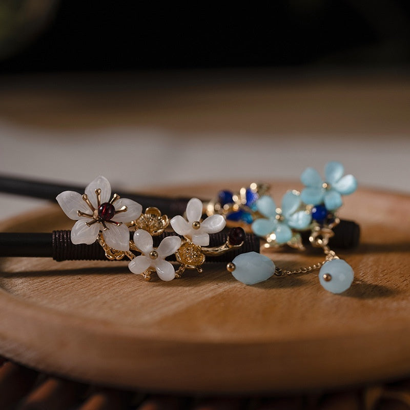 Blackwood Headdress Plate Hair Clasp Women