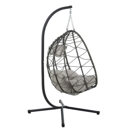 Indoor And Outdoor Swing Chairs, Hanging Basket Chairs With Stands Are Suitable For Bedrooms, Living Rooms, Balconies, And Are Prohibited From Being Sold On The Wayfair Platform