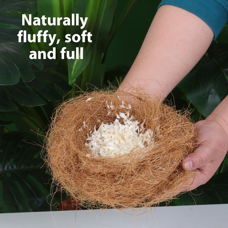 Bird Nest Coconut Shred Grass Yam Parrot Nest Rat Pigeon Bird Nest Sawdust Padding