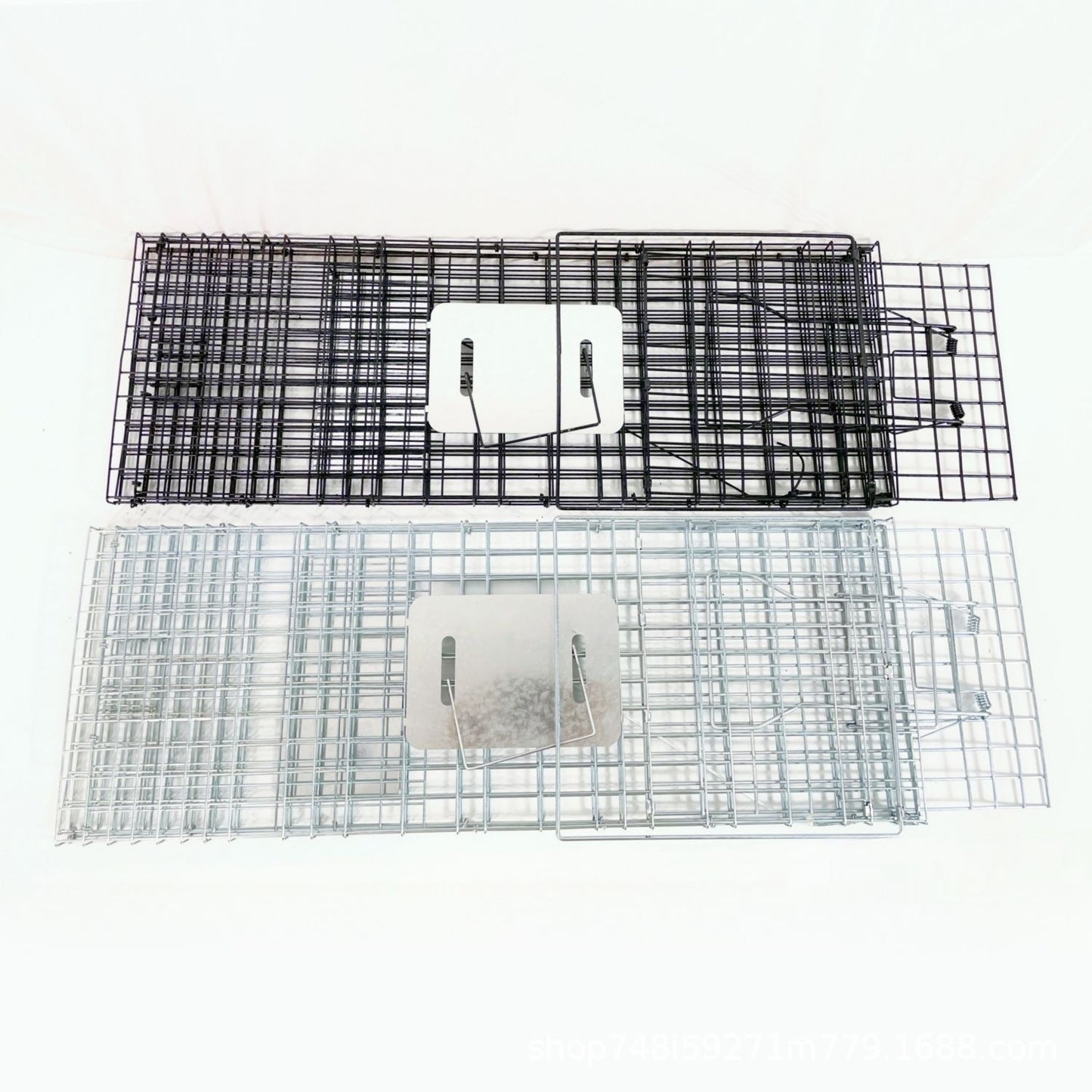 Fully Automatic Cat-trap Cage Foldable Pedal Galvanized Cat Cage Love Rescue Cage