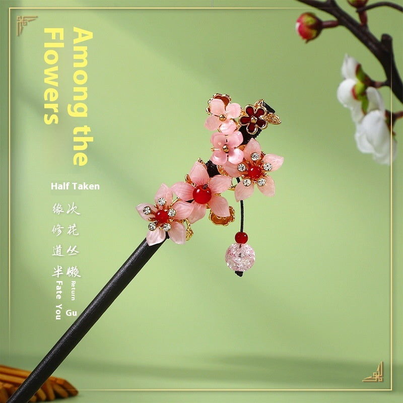 Blackwood Headdress Plate Hair Clasp Women