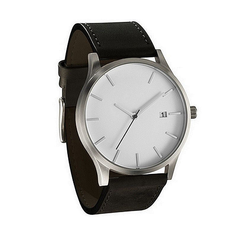 Casual Watch High-end Calendar Fashion Business Matte Leather Quartz Watch
