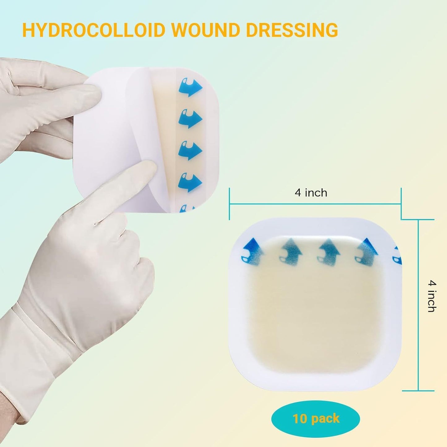 Ultra-thin Hydrocolloid Dressing Wound Regeneration Medical