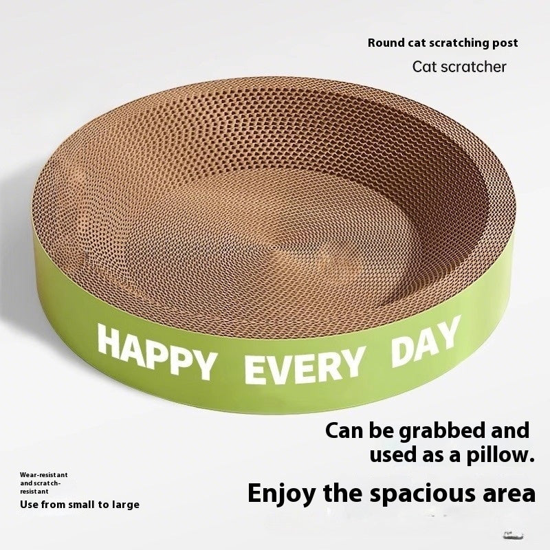 Round Scratching Board Nest Wear-resistant Cat Nest