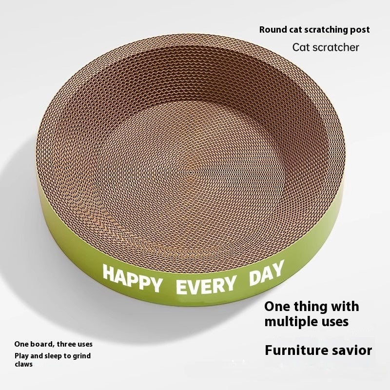 Round Scratching Board Nest Wear-resistant Cat Nest