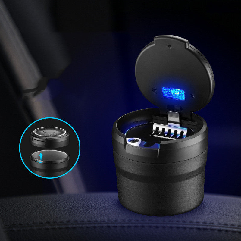 New Automatic Bomb Cover With LED Light Car Ashtray