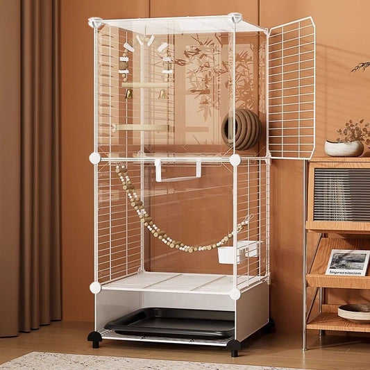 Large Household Luxury New Villa Bird Cage