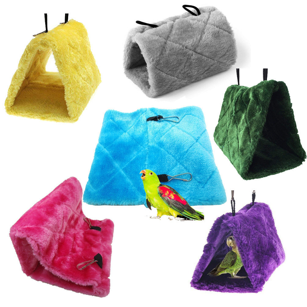 Triangular Bird's Nest Flannel For Winter Warmth Cotton Nest